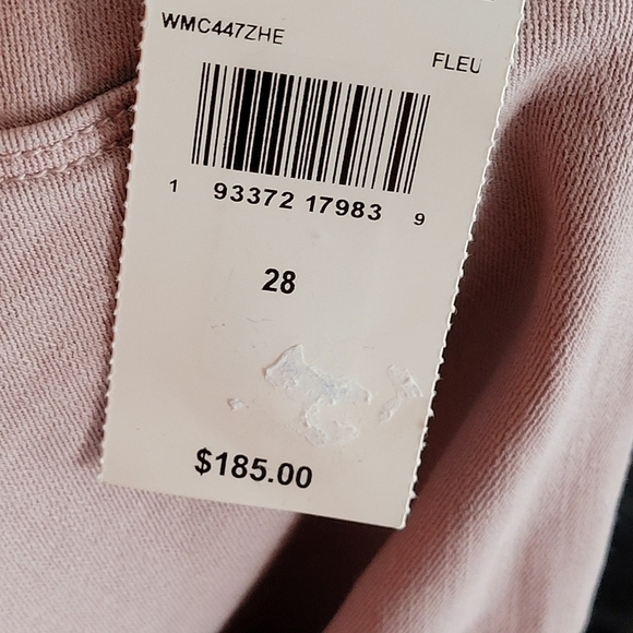 Hudson Jeans Nico Ankle Skinny Dusty Rose Mauve 28 NWT - Picture 9 of 12